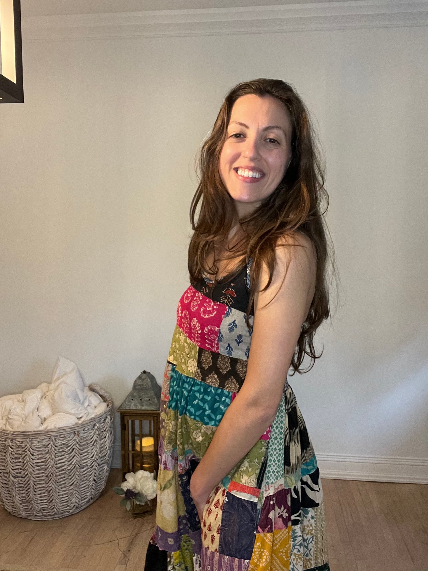 Patch Mini Dress