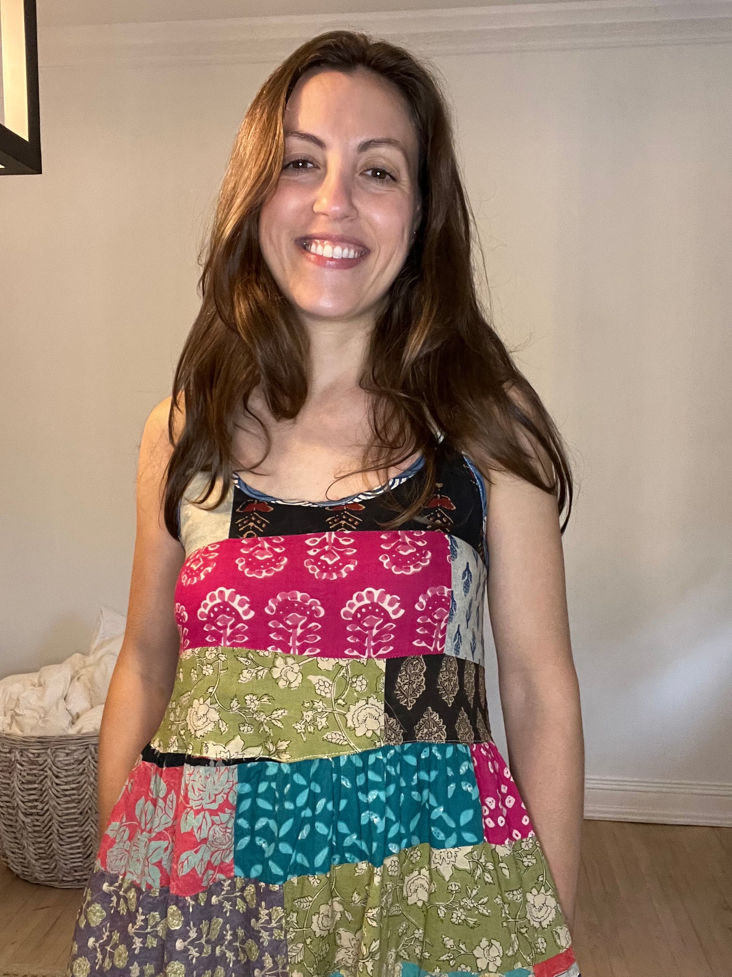 Patch Mini Dress