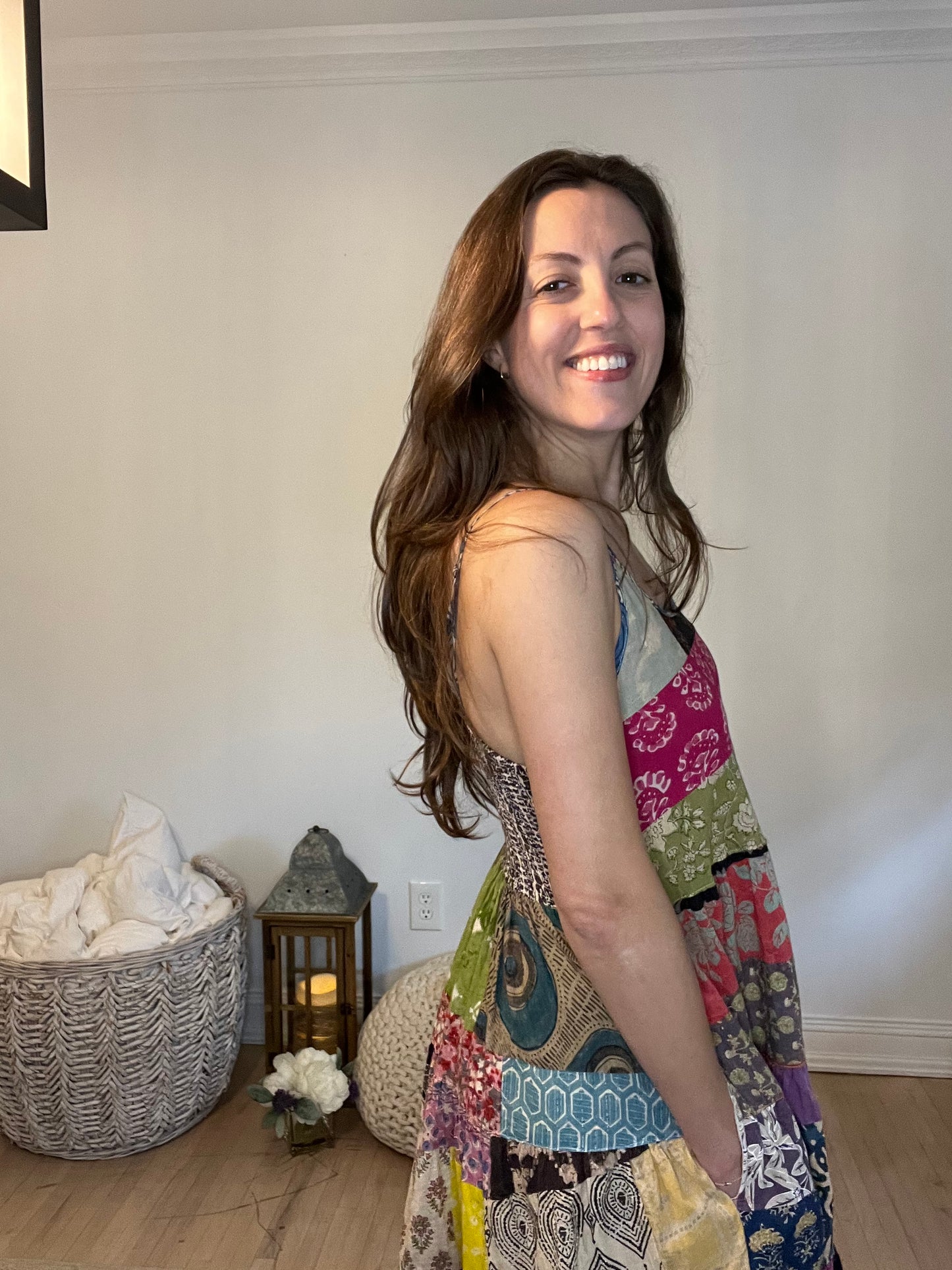 Patch Mini Dress