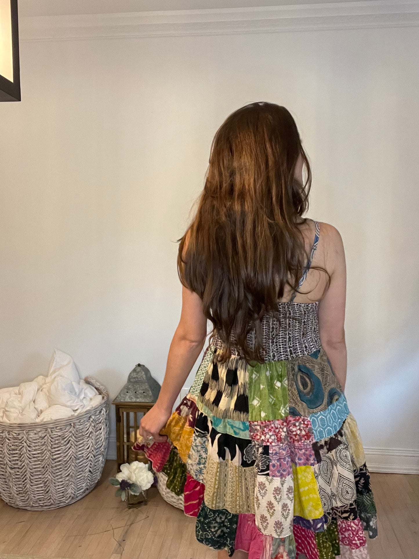 Patch Mini Dress