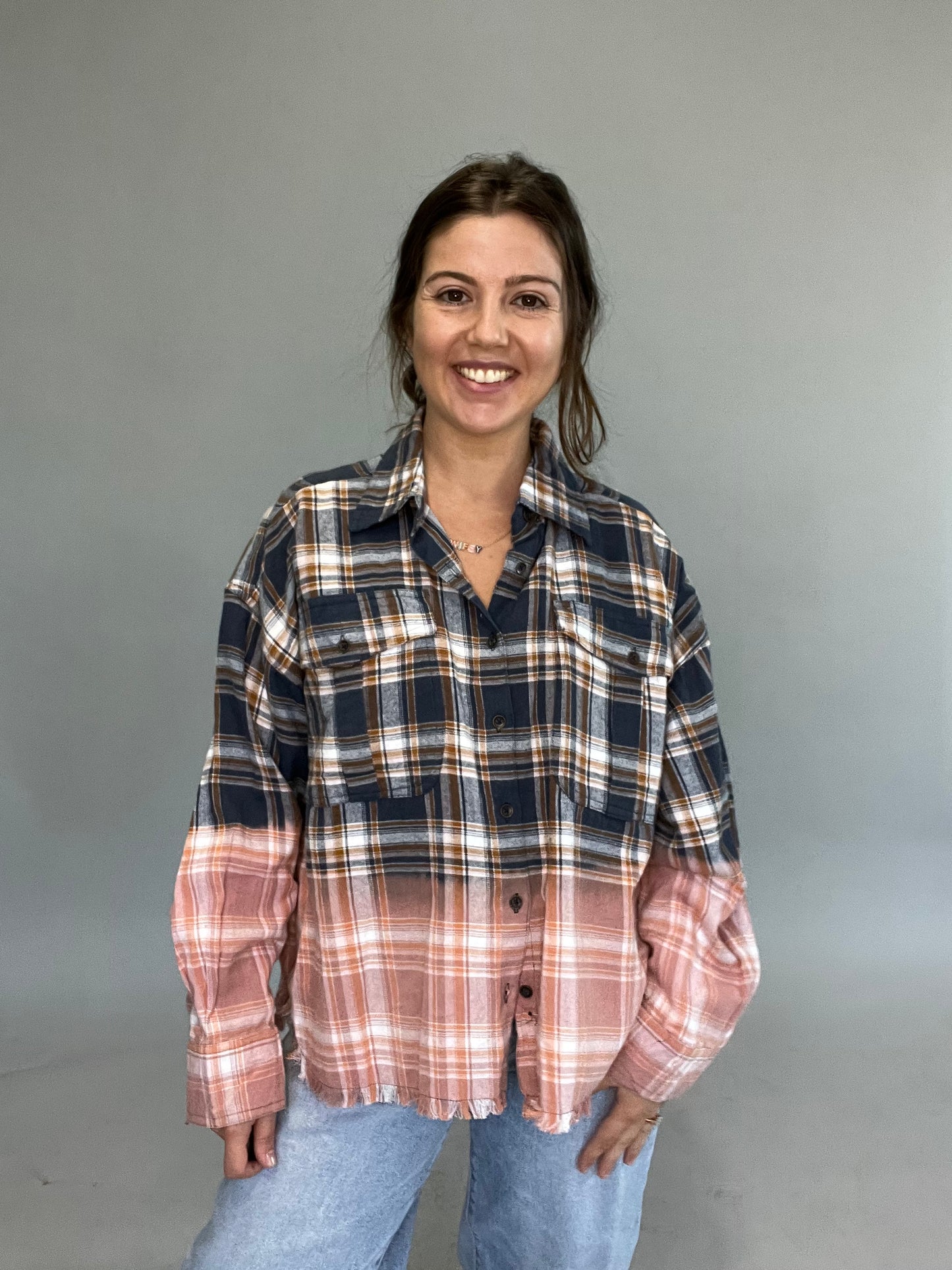 Sunday Funday Pink Flannel