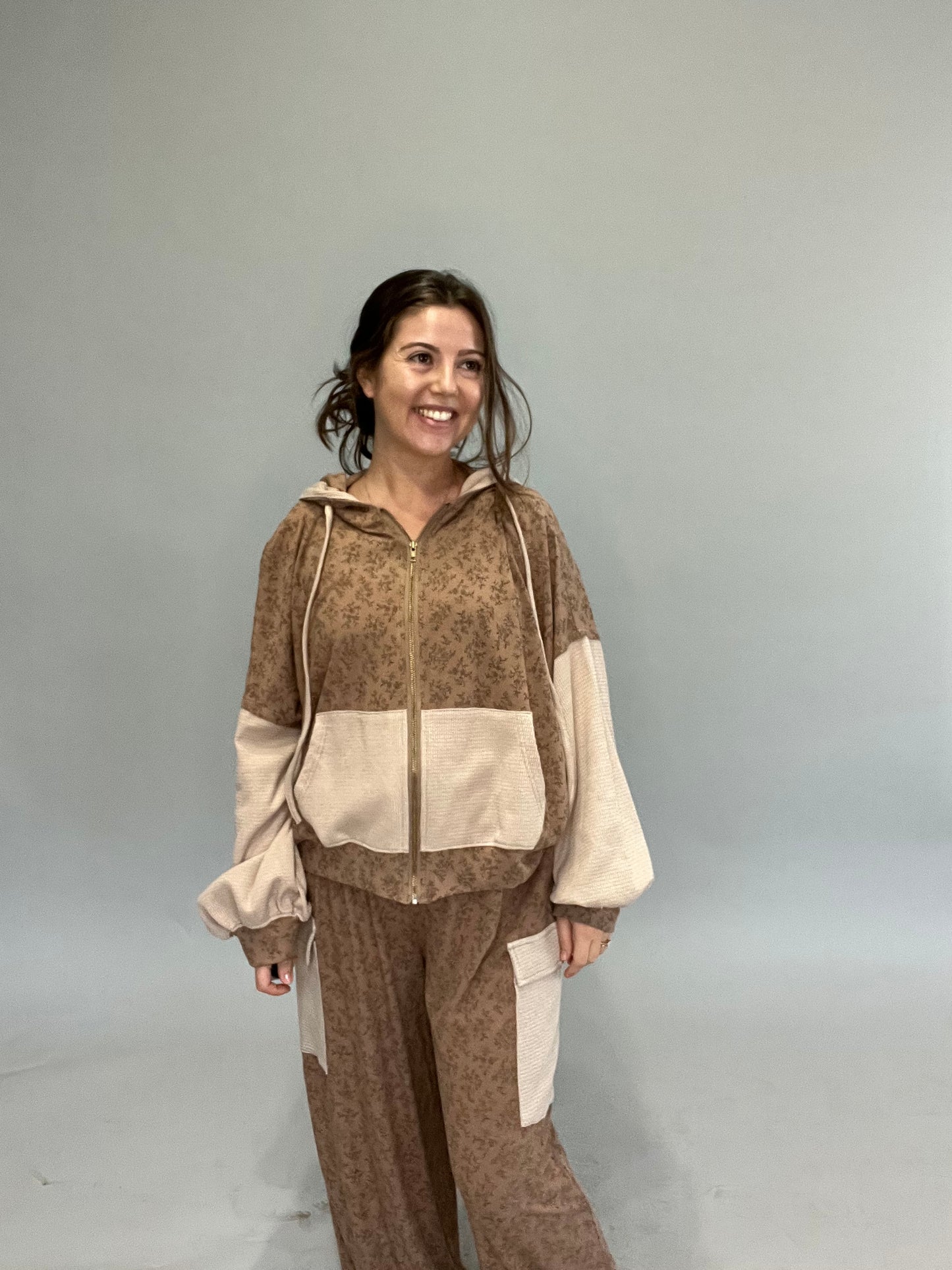 Mocha Lounge Set- Joggers