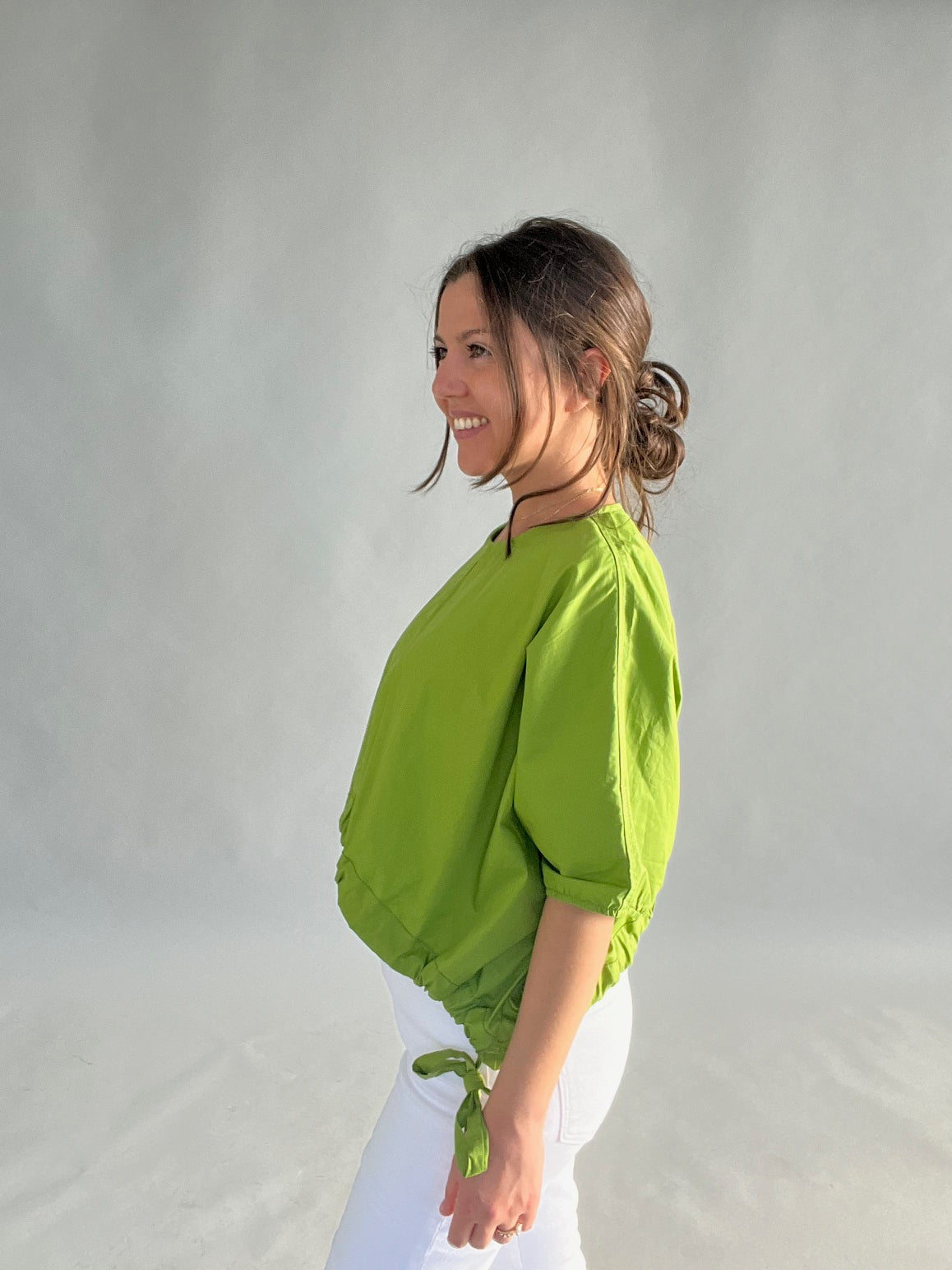 Rue Top - Matcha Green