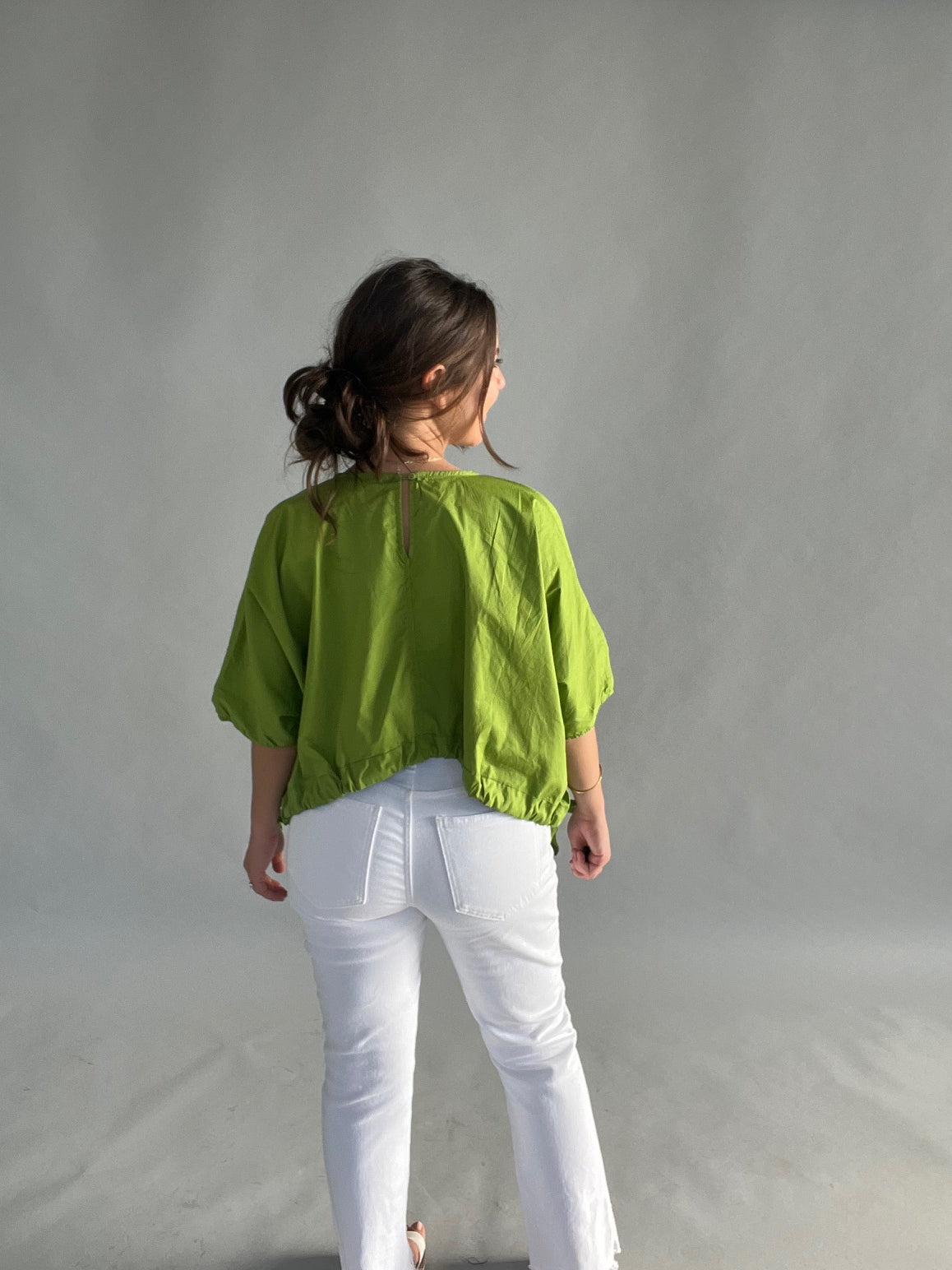 Rue Top - Matcha Green