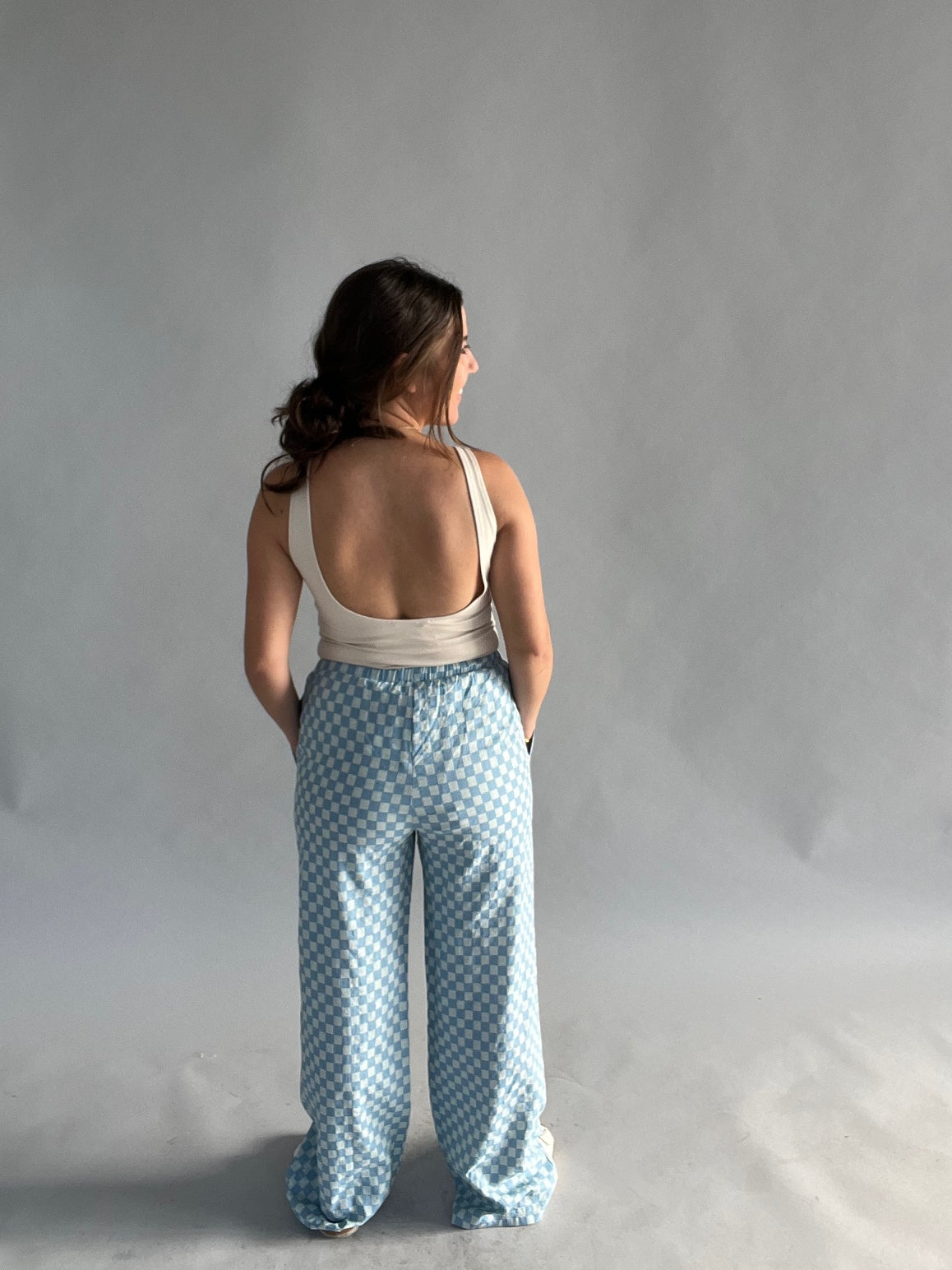Twin Oaks Checkered Pants