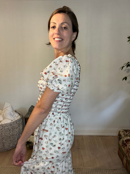 Sinatra Smocked Maxi Dress
