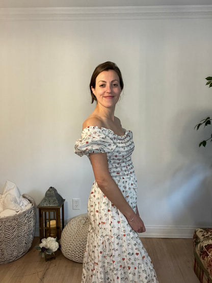 Sinatra Smocked Maxi Dress