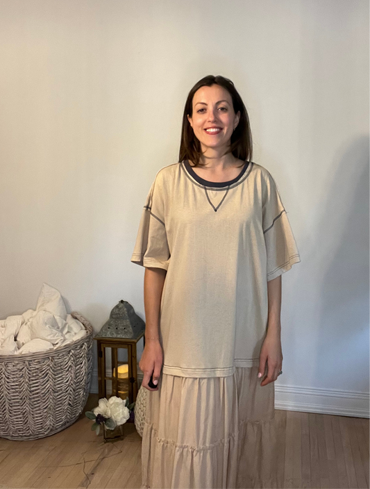 Hoboken T Shirt Maxi Dress