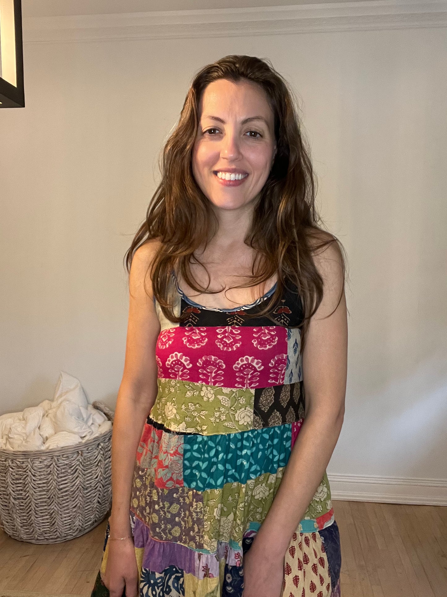 Patch Mini Dress