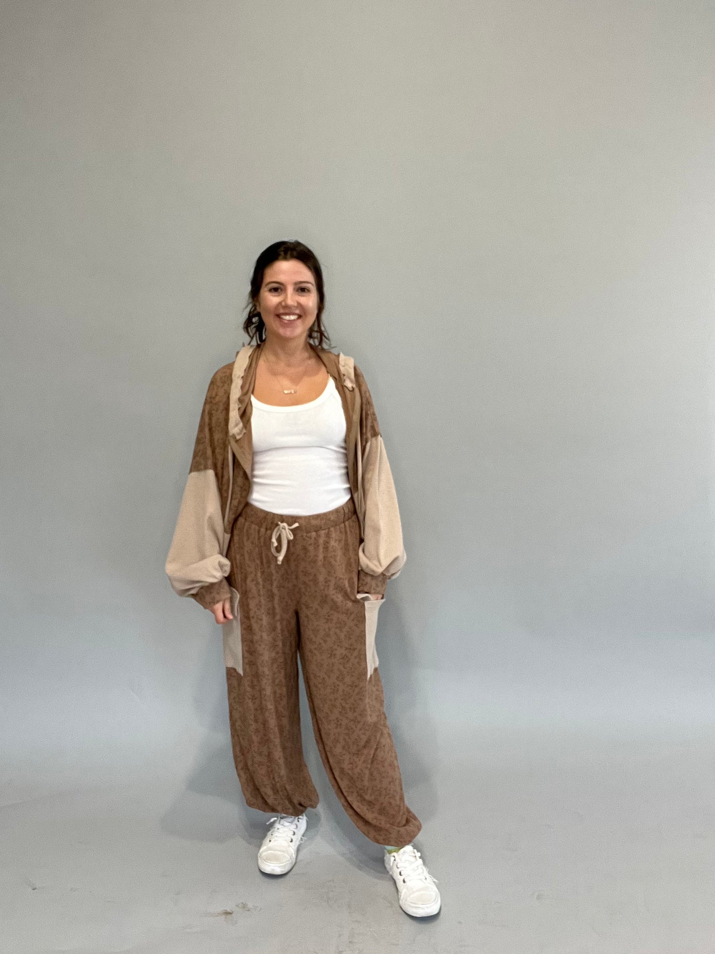 Mocha Lounge Set- Joggers